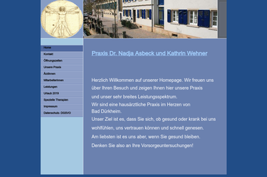 asbeck-wehner.de - Dermatologie Bad Dürkheim