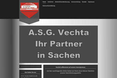 a-s-g-vechta.de - Sicherheitsfirma Vechta