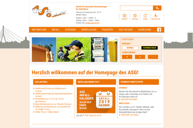 asgwesel.de - Straßenbauunternehmen Wesel