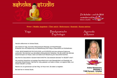 ashoka-studio.de - Yoga Studio Remseck Am Neckar