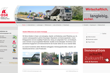asr-rems.de - Straßenbauunternehmen Fellbach