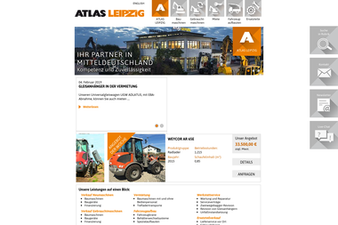 atlas-leipzig.de - Baumaschinenverleih Leipzig