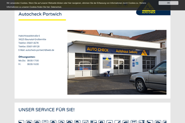 autocheck-portwich.de - Autowerkstatt Baunatal