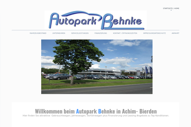 autopark-behnke.de - Autowerkstatt Achim