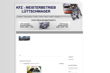 autoservice-luettschwager.de/luettschwager_gebrauchtwagen.php - Autowerkstatt Prenzlau