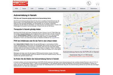 autovermietung-harms.de/autovermietung-hameln.html - Umzugsunternehmen Hameln