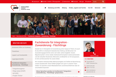awo-gelsenkirchen.de/beratungsstellen/fachdienst-migration-integration - Deutschlehrer Gelsenkirchen