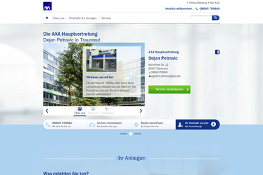 axa-betreuer.de/Agentur_Petrovic - Versicherungsmakler Traunreut