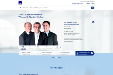 axa-betreuer.de/agentur_wiegand-ebert - Versicherungsmakler Hünfeld