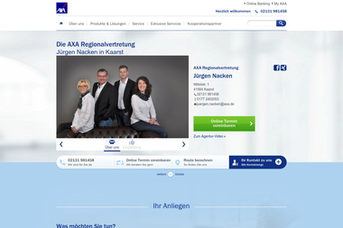 axa-betreuer.de/JUERGEN_NACKEN - Finanzdienstleister Kaarst