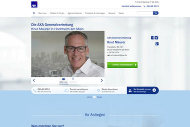 axa-betreuer.de/knut_maurer - Versicherungsmakler Hochheim Am Main