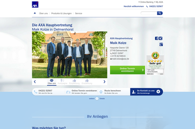 axa-betreuer.de/MAIK_KOLZE - Versicherungsmakler Delmenhorst