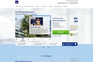 axa-betreuer.de/manfred_porschen - Versicherungsmakler Frechen