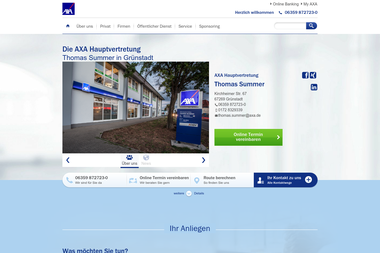 axa-betreuer.de/thomas_summer - Versicherungsmakler Grünstadt