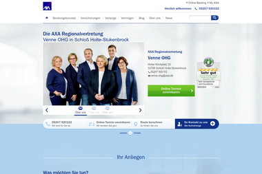 axa-betreuer.de/VENNE_OHG - Versicherungsmakler Schloss Holte-Stukenbrock