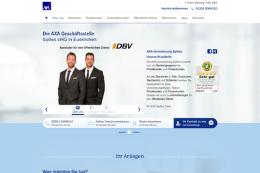 axa-spilles.de - Versicherungsmakler Euskirchen