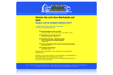 babis-auto-hobby.de - Autowerkstatt Weiterstadt