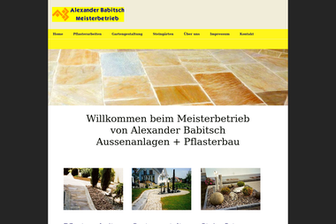 babitsch-pflasterbau.de - Straßenbauunternehmen Villingen-Schwenningen