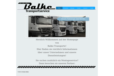 balke-transporte.de - Kleintransporte Bückeburg