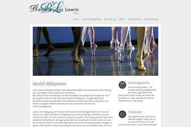 ballettstudio-lowin.de - Tanzschule Herzberg Am Harz