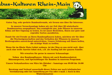 bambuskulturen-rhein-main.de - Blumengeschäft Offenbach Am Main
