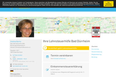 barho.aktuell-verein.de - Steuerberater Bad Dürrheim