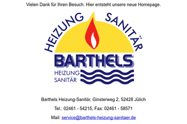 barthels-heizung-sanitaer.de - Klimaanlagenbauer Jülich