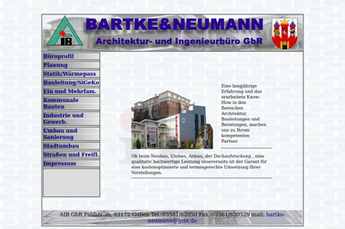 bartke-neumann.de - Bauleiter Guben