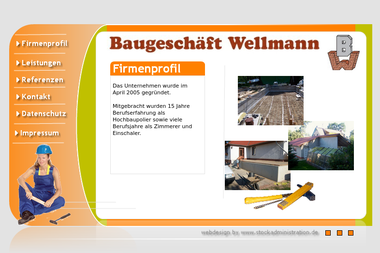 baugeschaeft-wellmann.de - Maurerarbeiten Angermünde