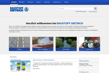 baustoff-dietrich.de - Straßenbauunternehmen Kassel