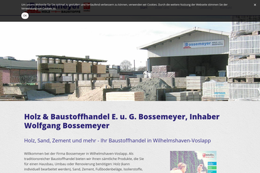 baustoffhandel-wilhelmshaven.de - Bauholz Wilhelmshaven