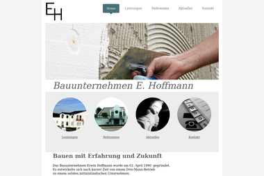 bauunternehmen-hoffmann.net - Baumaschinenverleih Holzminden