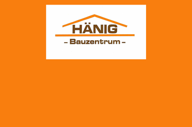 bauzentrum-haenig.de - Baustoffe Limbach-Oberfrohna