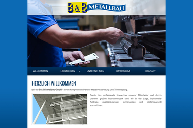 b-b-metallbau.de - Stahlbau Emden
