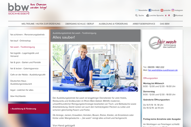 bbw-suedhessen.de/de/ausbildung-berufliche-rehabilitation/produkte-und-dienstleistungen/fair-wash-te - Chemische Reinigung Karben