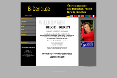 b-derici.de - Übersetzer Gelsenkirchen
