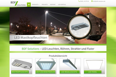 bdf-solutions.de - Elektronikgeschäft Lemgo