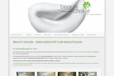 beauty-atelier-trier.de - Kosmetikerin Trier