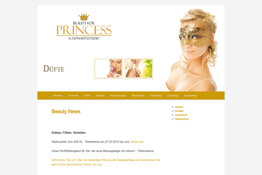 beauty-for-princess.com - Kosmetikerin Neumarkt In Der Oberpfalz