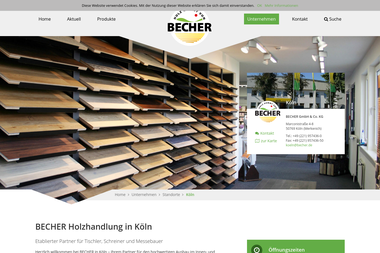 becher-holz.de/koeln - Bauholz Köln