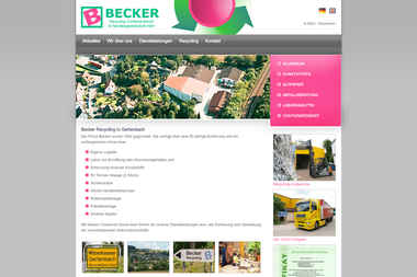 becker-recycling.de - Containerverleih Witzenhausen