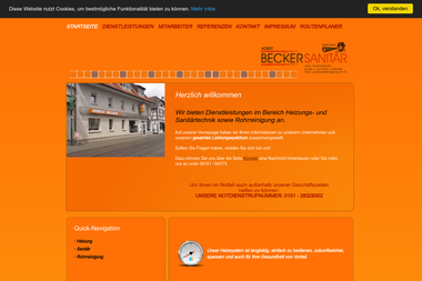 becker-shk.de - Wasserinstallateur Darmstadt