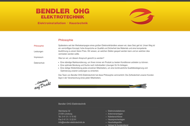 bendler-elektrotechnik.de - Elektriker Lüneburg