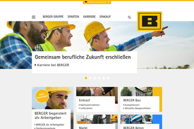 bergerbeton.eu - Straßenbauunternehmen Kamenz