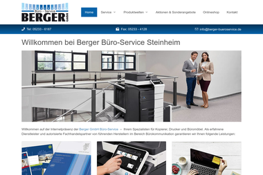 berger-bueroservice.de - Kopierer Händler Steinheim