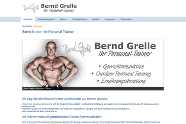 bernd-grelle.de - Personal Trainer Halberstadt