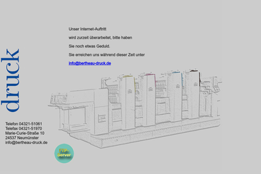 bertheau-druck.de - Druckerei Neumünster