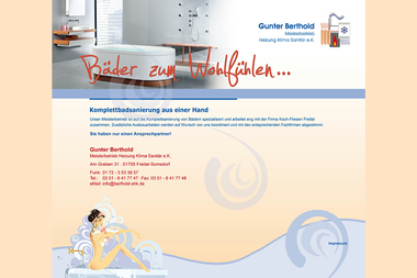 berthold-shk.de - Wasserinstallateur Freital