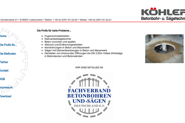 betonbohren-mk.de - Abbruchunternehmen Lüdenscheid