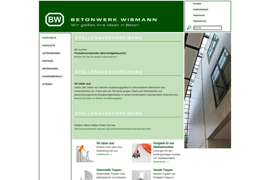 betonwerk-wismann.de - Straßenbauunternehmen Waltrop